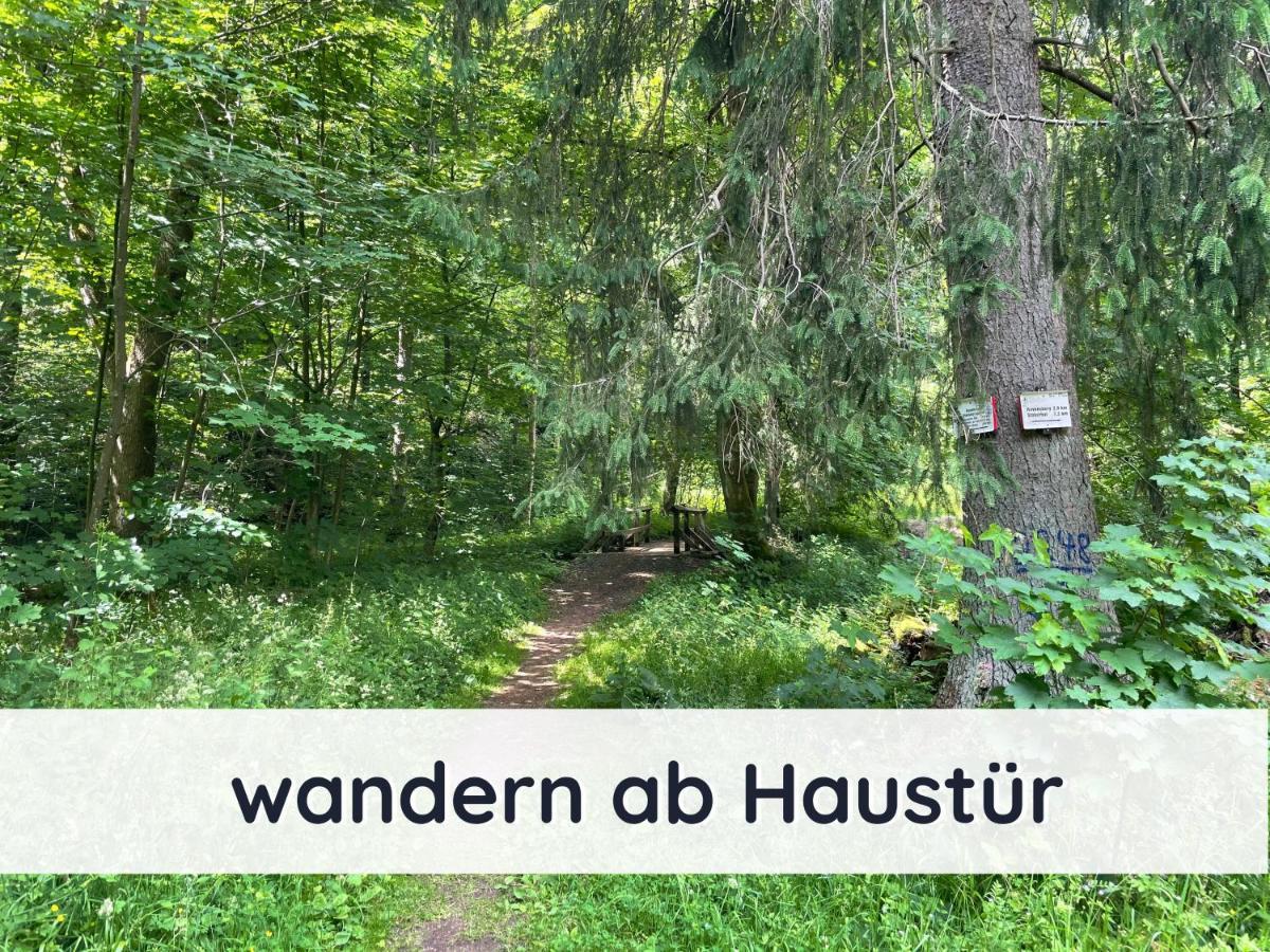 Апартаменти Der Fuchsbau - Fewo Lepetit - Im Sonnigen Harz - Hunde Willkommen - 100M Bis Zum Wald - Free Wlan Бад-Закса Екстер'єр фото